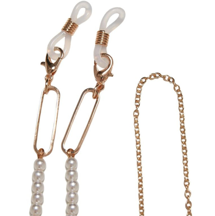 Urban Classics Multifunctional Chain With Pearls 2-Pack gold - Shop-Tetuan