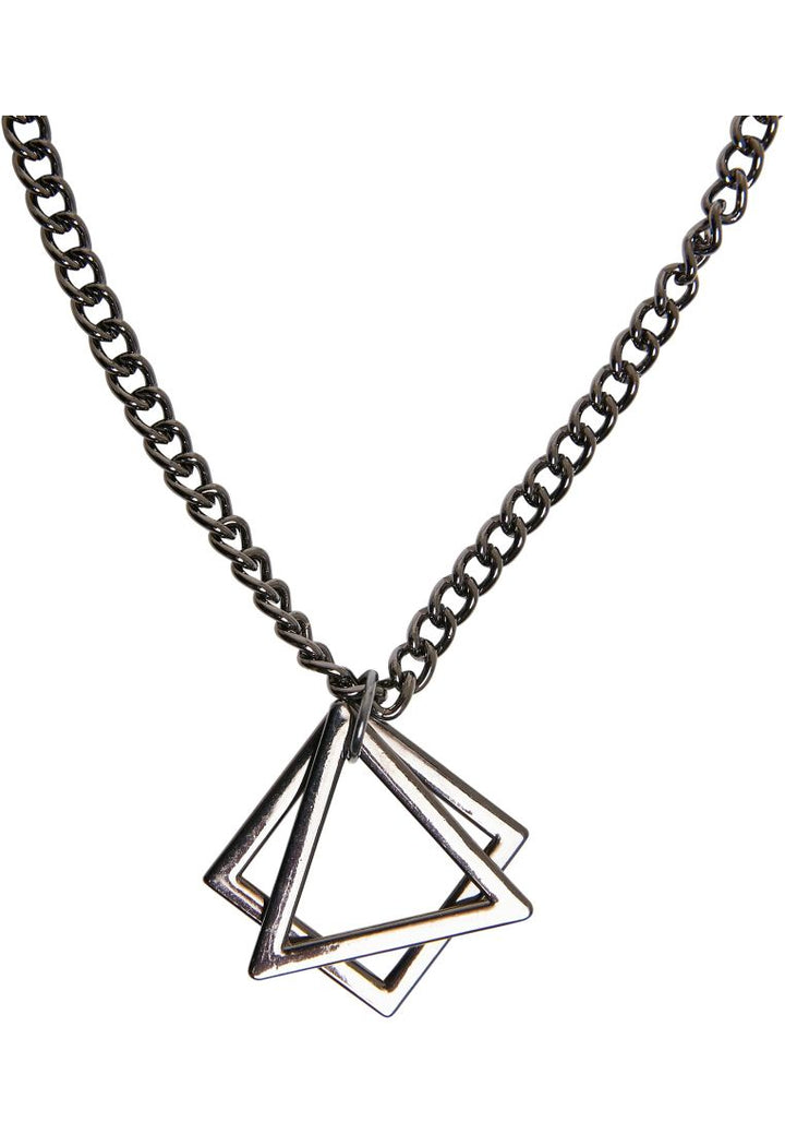 Urban Classics Mercury Layering Necklace gunmetal