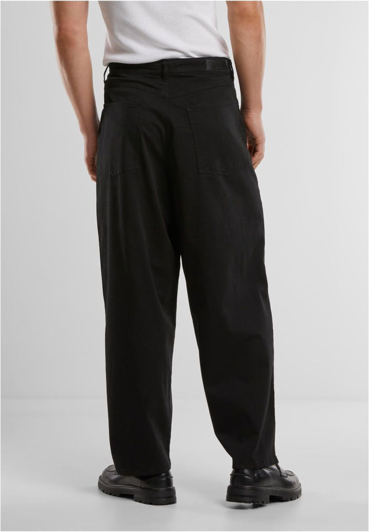 Urban Classics Tapered Twill Baggy Pants black