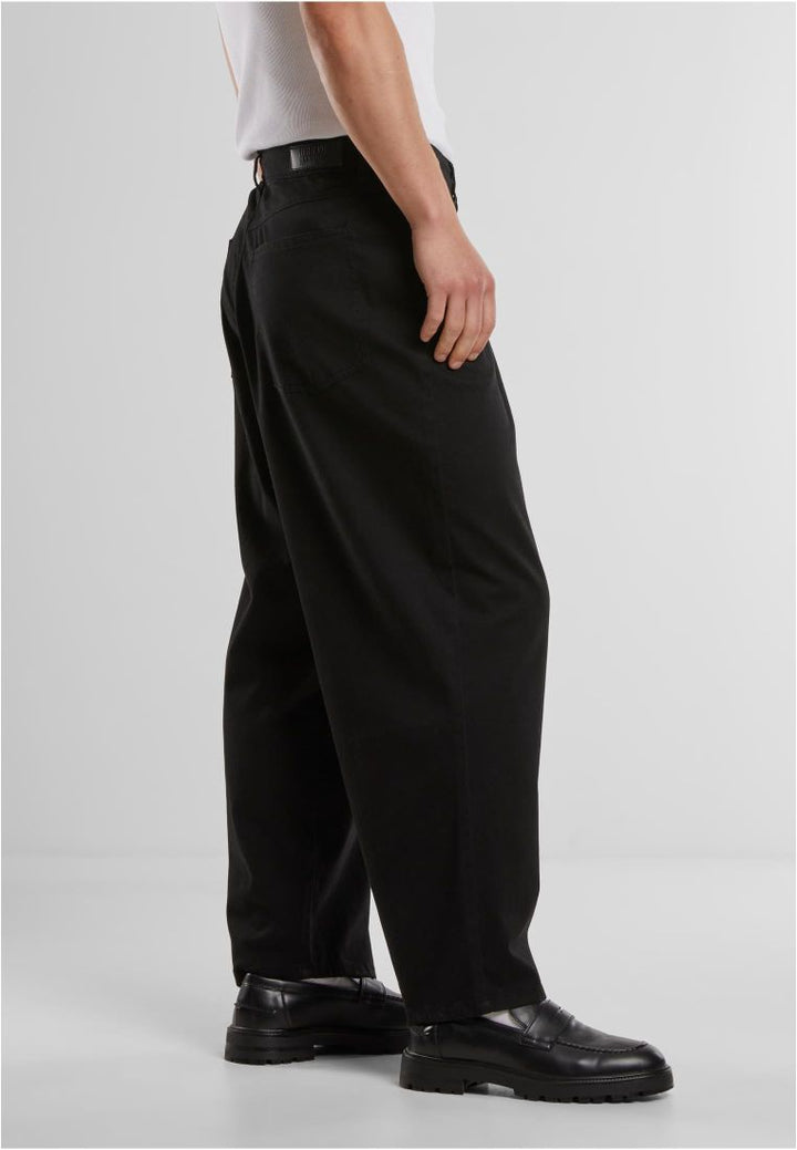 Urban Classics Tapered Twill Baggy Pants black