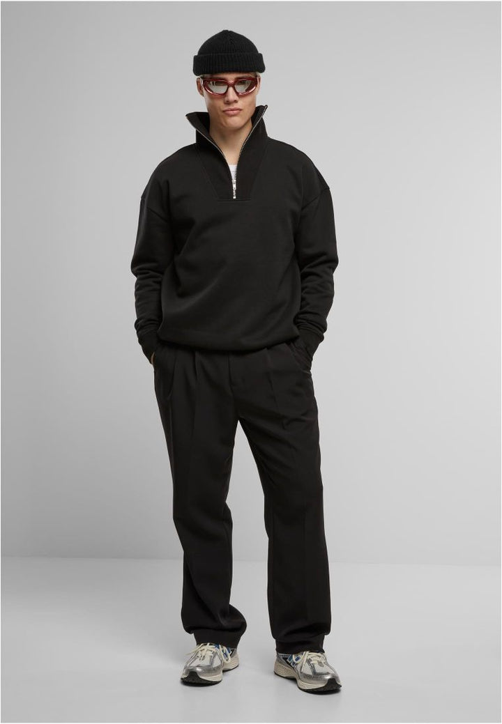 Urban Classics Cut&Sew Troyer black