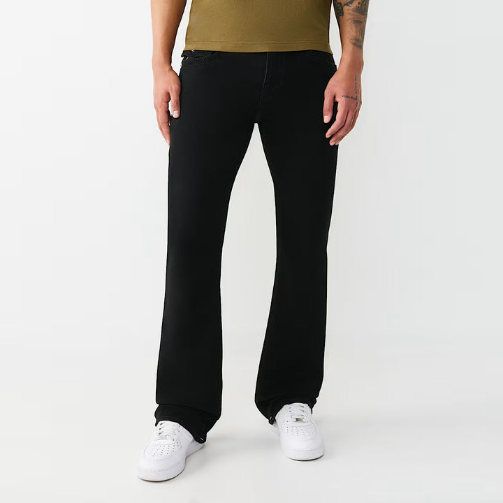 True Religion Billy Big T Flap 34IN jeans black rinse - Shop-Tetuan