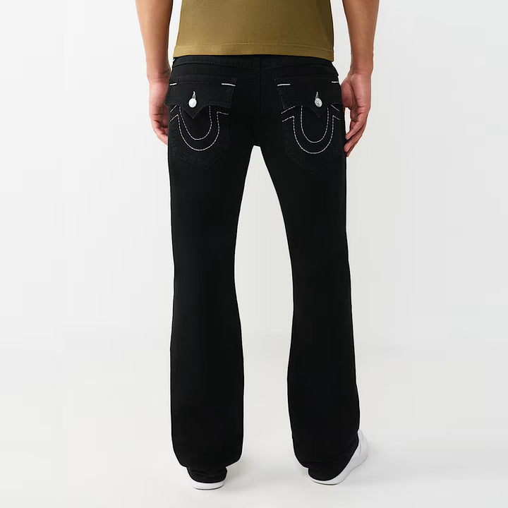 True Religion Billy Big T Flap 34IN jeans black rinse - Shop-Tetuan