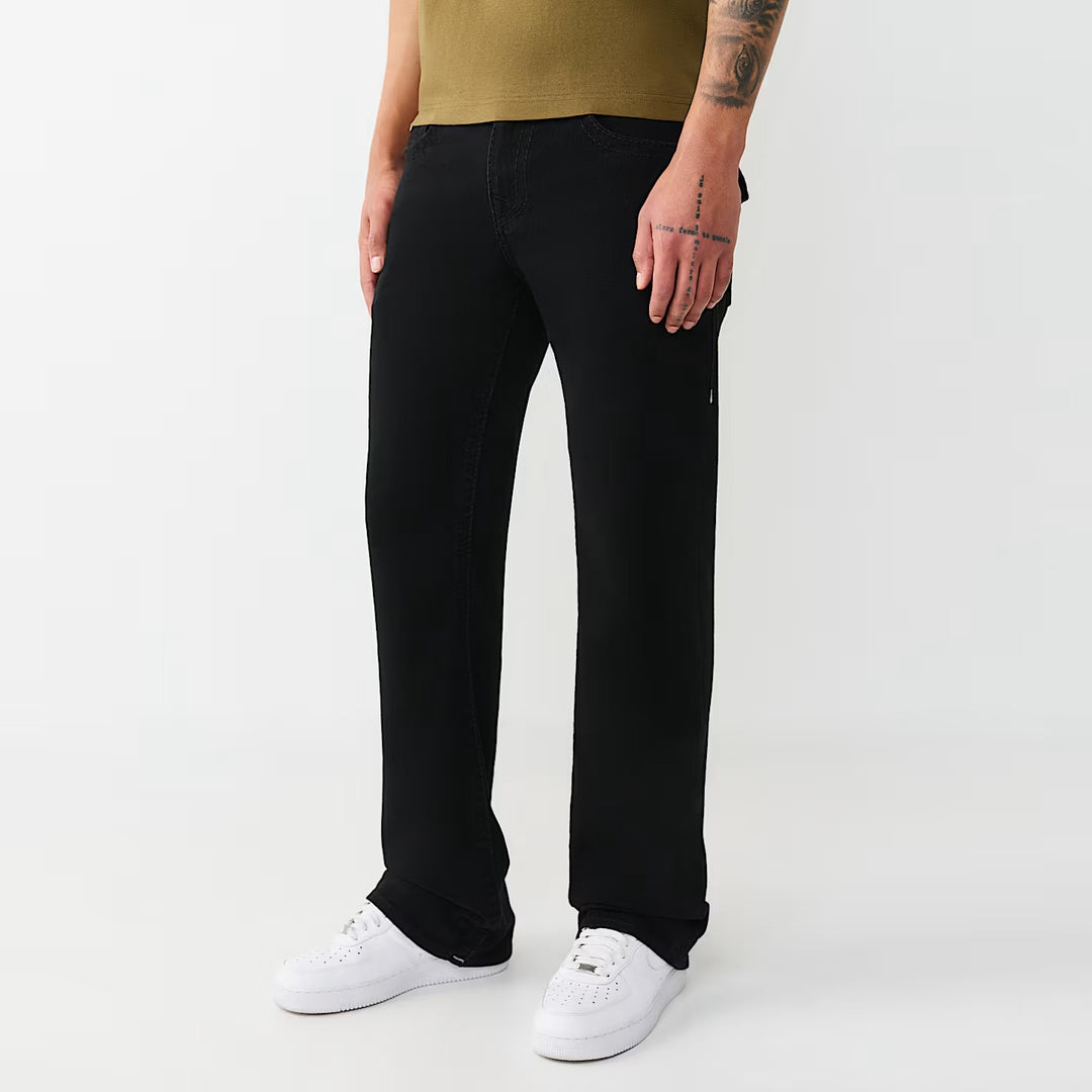 True Religion Billy Big T Flap 34IN jeans black rinse - Shop-Tetuan