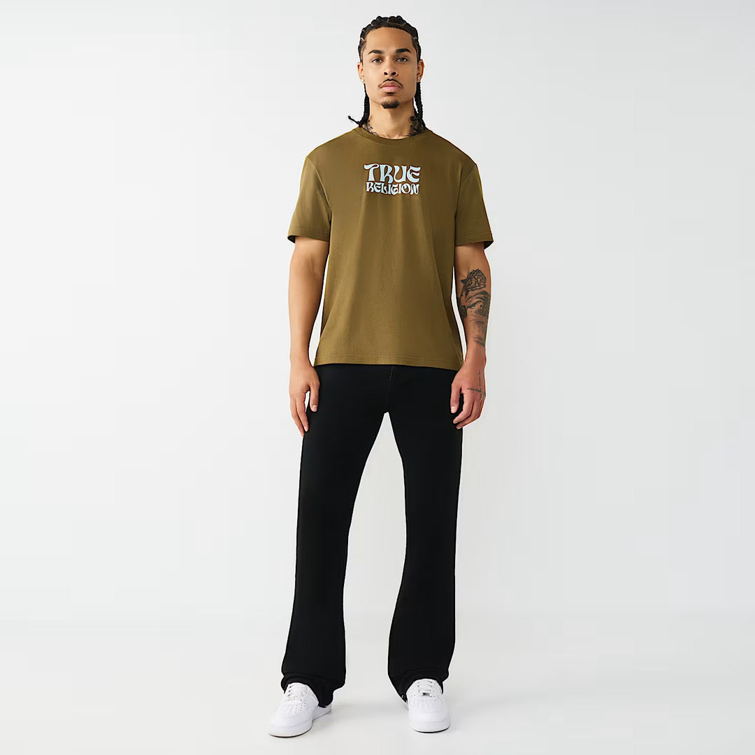 True Religion Billy Big T Flap 34IN jeans black rinse - Shop-Tetuan