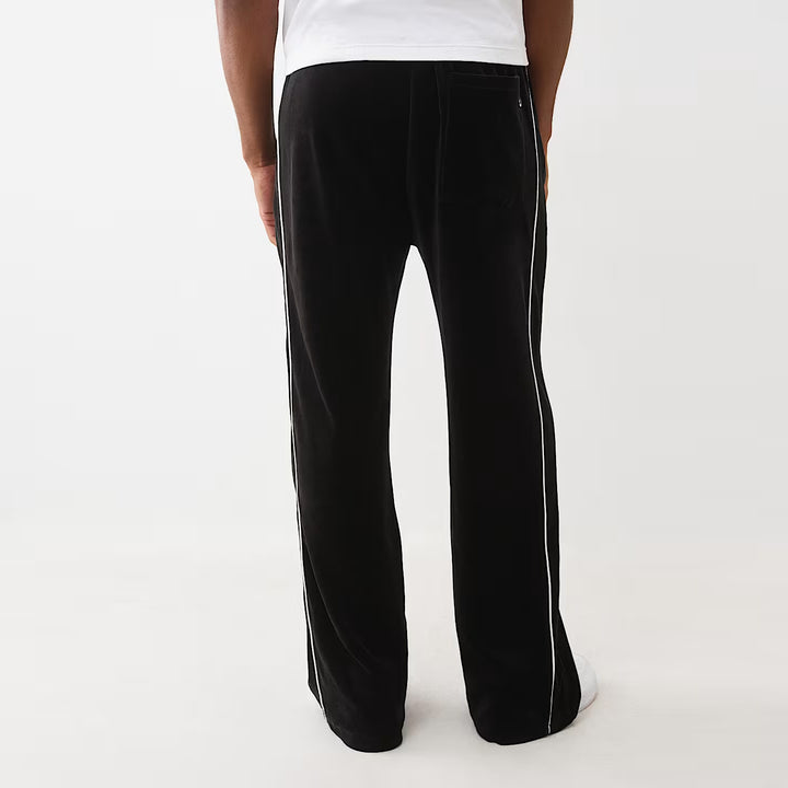True Religion Velour Track Pants jet black - Shop-Tetuan