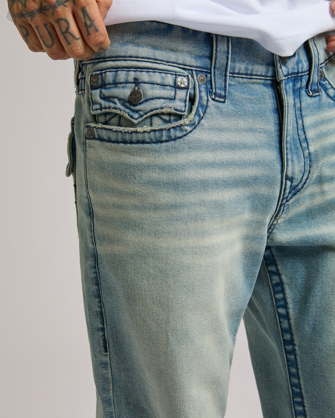True Religion Billy Big T NF 34IN gsql light dawn wash