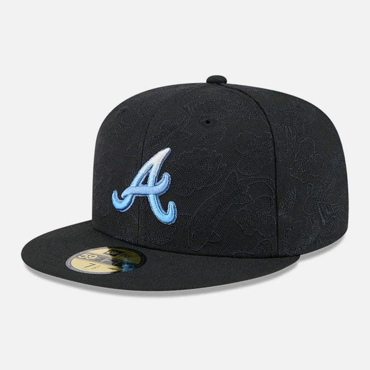 New Era OTC Pattern 59Fifty A Braves black - Shop-Tetuan