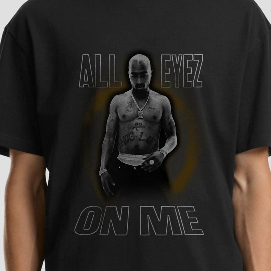Merchcode 2Pac All Eyez on me Loose Tee black