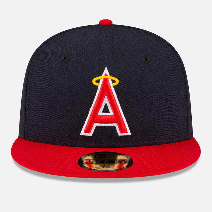 New Era Authentic Collection 59Fifty LA Angels navy/red