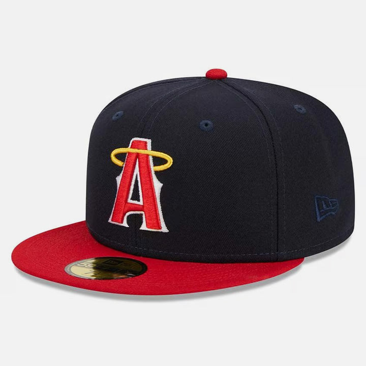 New Era Authentic Collection 59Fifty LA Angels navy/red