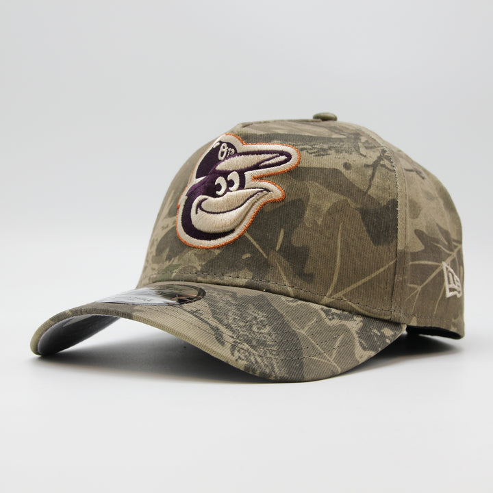 New Era Leaf Camo 9Forty A-Frame B Orioles - Shop-Tetuan