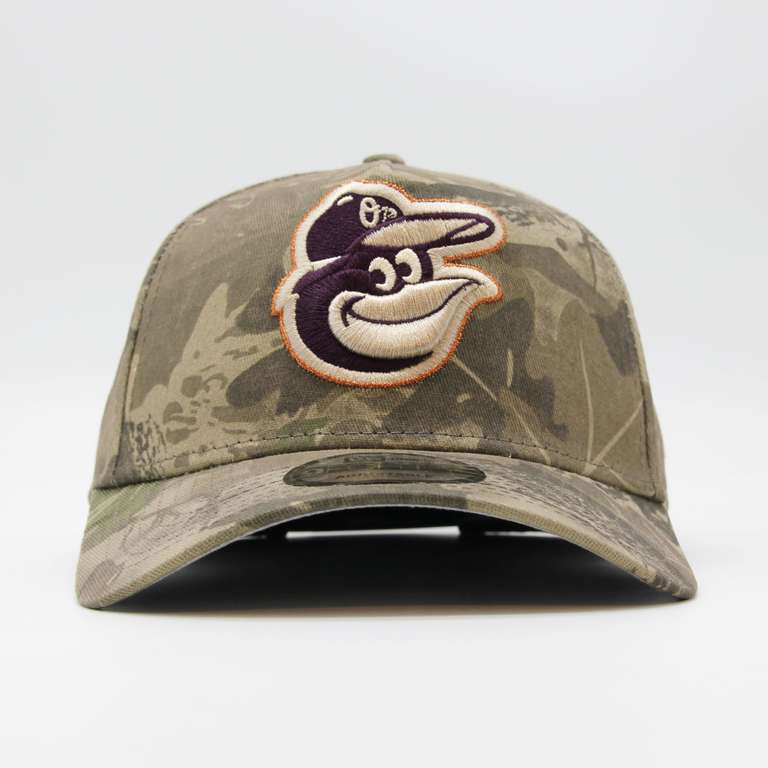 New Era Leaf Camo 9Forty A-Frame B Orioles - Shop-Tetuan
