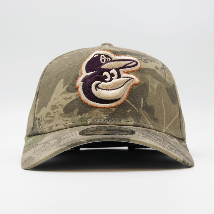 New Era Leaf Camo 9Forty A-Frame B Orioles - Shop-Tetuan