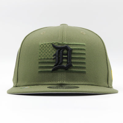 New Era Armed Forces Day 2023 9Fifty D Tigers olive - Shop-Tetuan