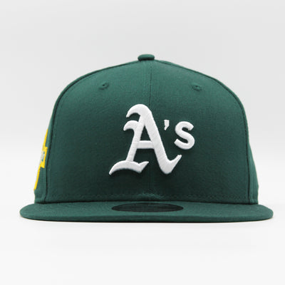 New Era Team Side Patch 9Fifty O Athletics green