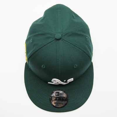 New Era Team Side Patch 9Fifty O Athletics green