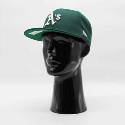 New Era Team Side Patch 9Fifty O Athletics green - Shop-Tetuan