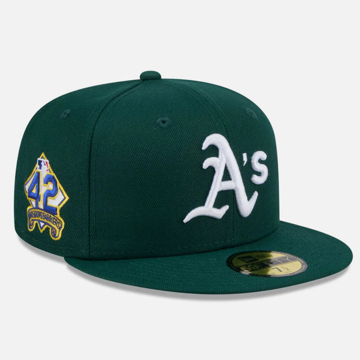 New Era MLB Jackie Robinson 59Fifty O Athletics green