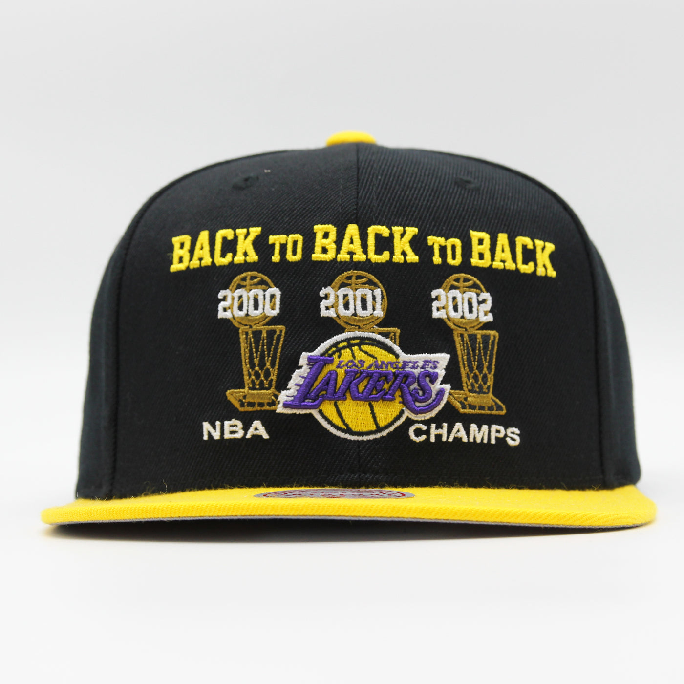 Mitchell & Ness NBA 00-03 Lakers Champs snapback HWC LA Lakers blk/gold