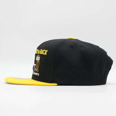 Mitchell & Ness NBA 00-03 Lakers Champs snapback HWC LA Lakers blk/gold