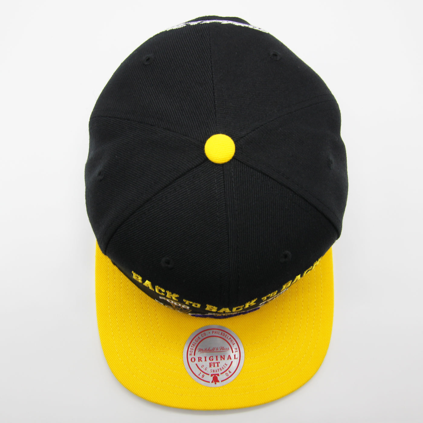 Mitchell & Ness NBA 00-03 Lakers Champs snapback HWC LA Lakers blk/gold - Shop-Tetuan