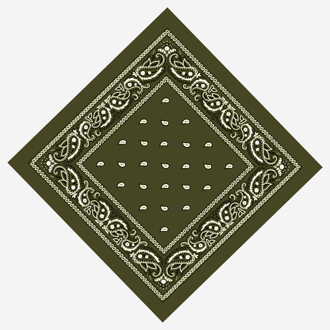 Bandana olive - Shop-Tetuan