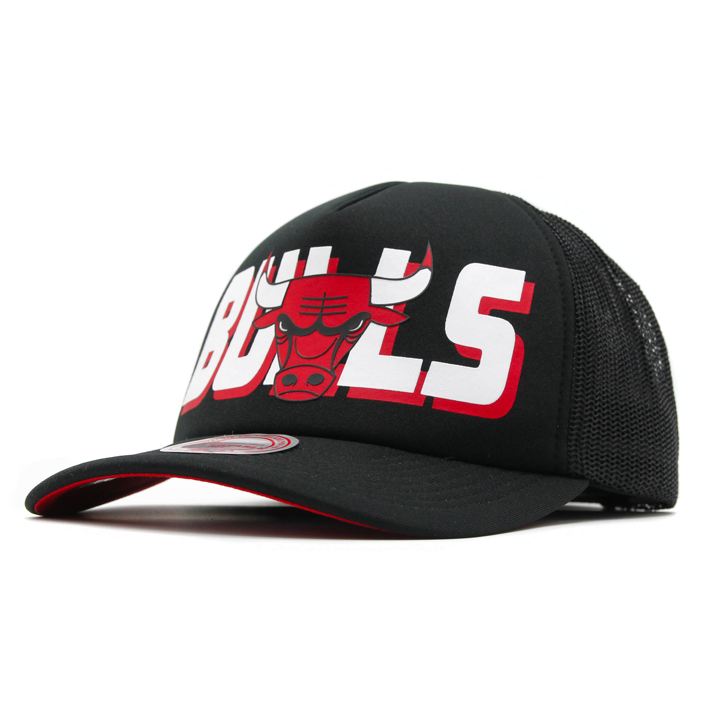 Mitchell & Ness NBA Billboard Trucker Snapback C Bulls black