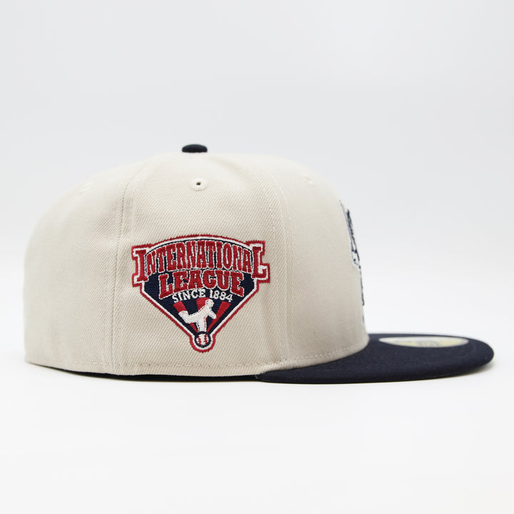 New Era Fourth of July 2024 59Fifty B Bisons stone/navy - Shop-Tetuan