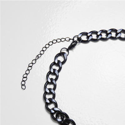 Urban Classics Big Chain Necklace black - Shop-Tetuan