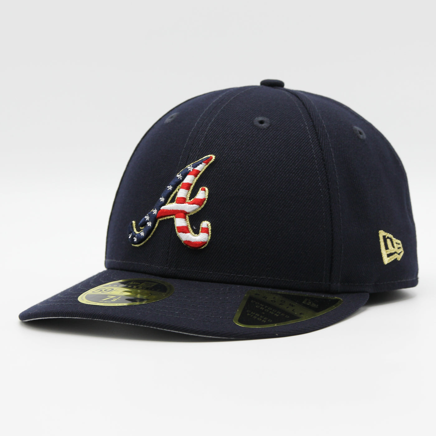 New Era Independence Day 2023 59Fifty Low Profile A Braves navy - Shop-Tetuan