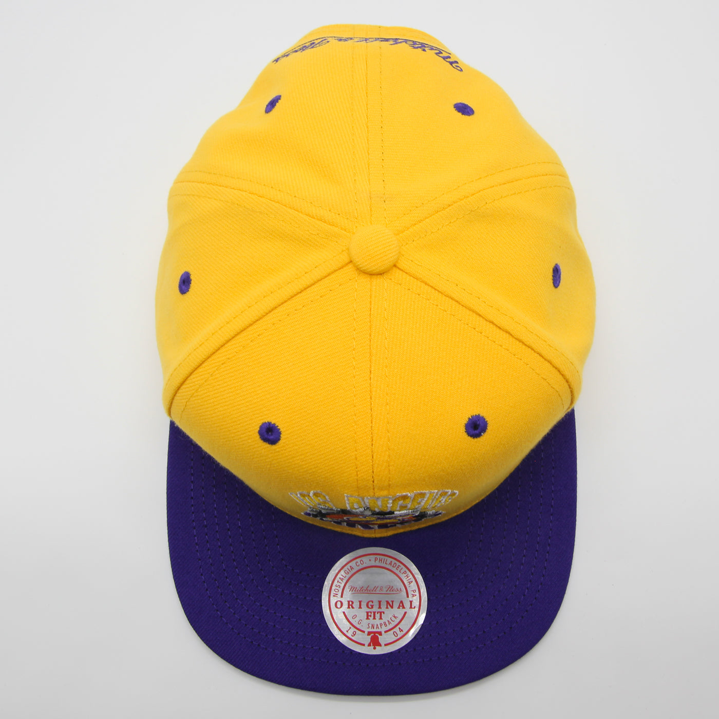 Mitchell & Ness Breakthrough snapback LA Lakers yellow - Shop-Tetuan