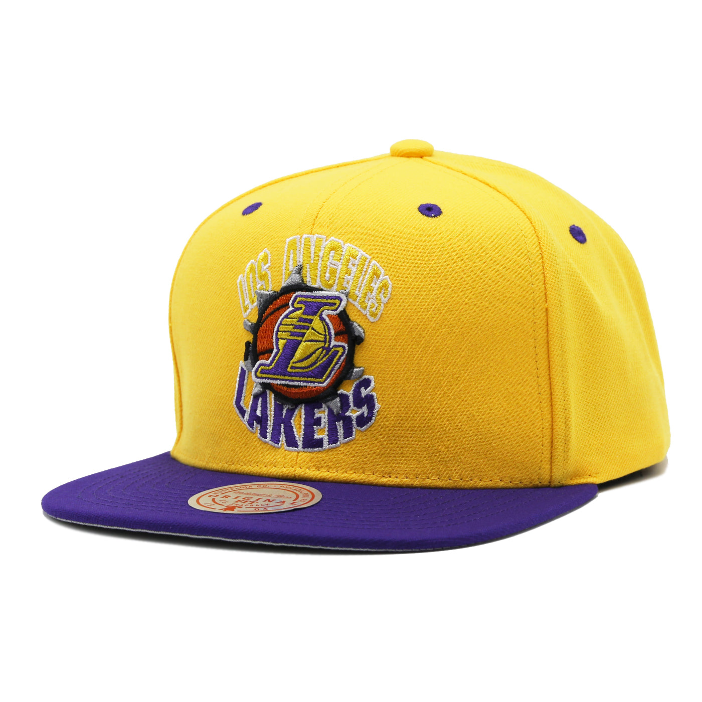 Mitchell & Ness Breakthrough snapback LA Lakers yellow - Shop-Tetuan