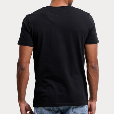 Mitchell & Ness NBA Black Tonal Print Tee C Bulls