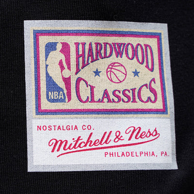Mitchell & Ness NBA Black Tonal Print Tee C Bulls