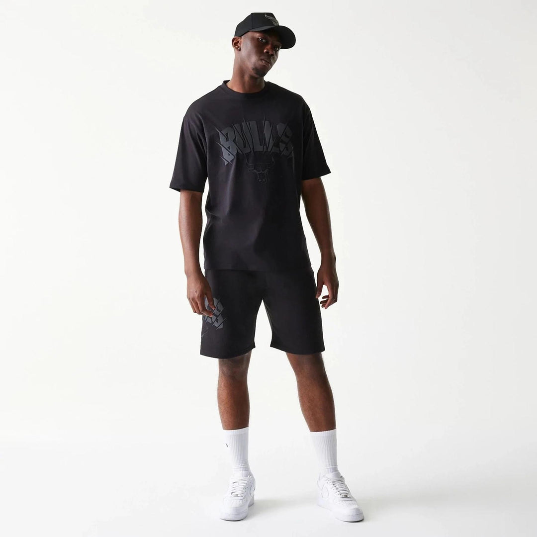 New Era NBA Oversized Tee C Bulls black - Shop-Tetuan