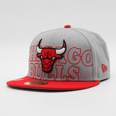 New Era NBA Draft 2023 59Fifty C Bulls grey/red