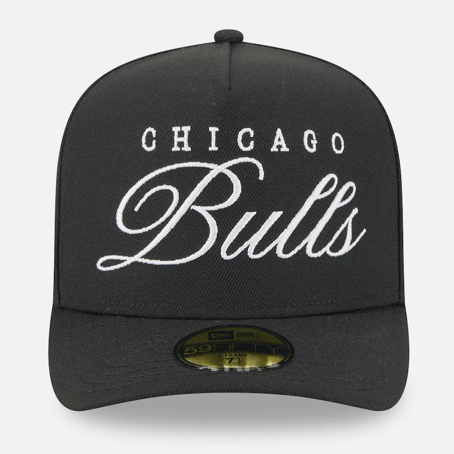 New Era 2025 Draft 59Fifty A-Frame C Bulls black