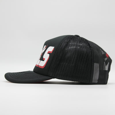 Mitchell & Ness NBA Billboard Trucker Snapback C Bulls black