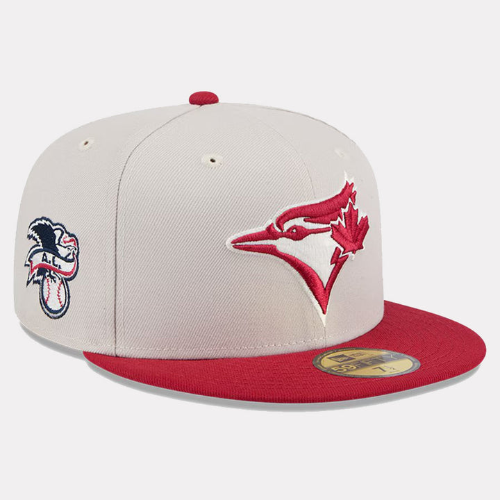 New Era Canada Day 2024 T Blue Jays stone/red - Shop-Tetuan