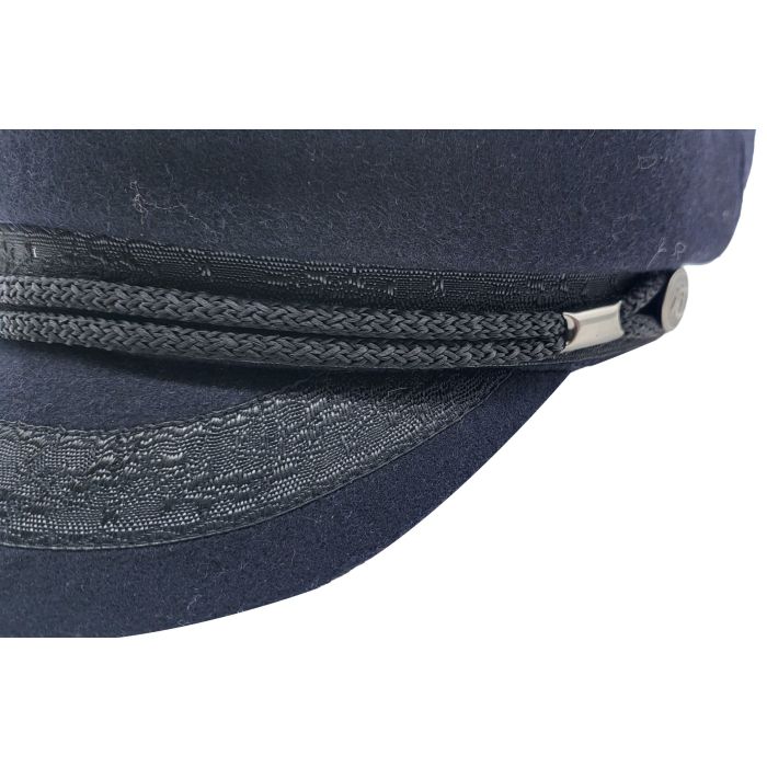 Major Wear Casual Captains Breton Cap black