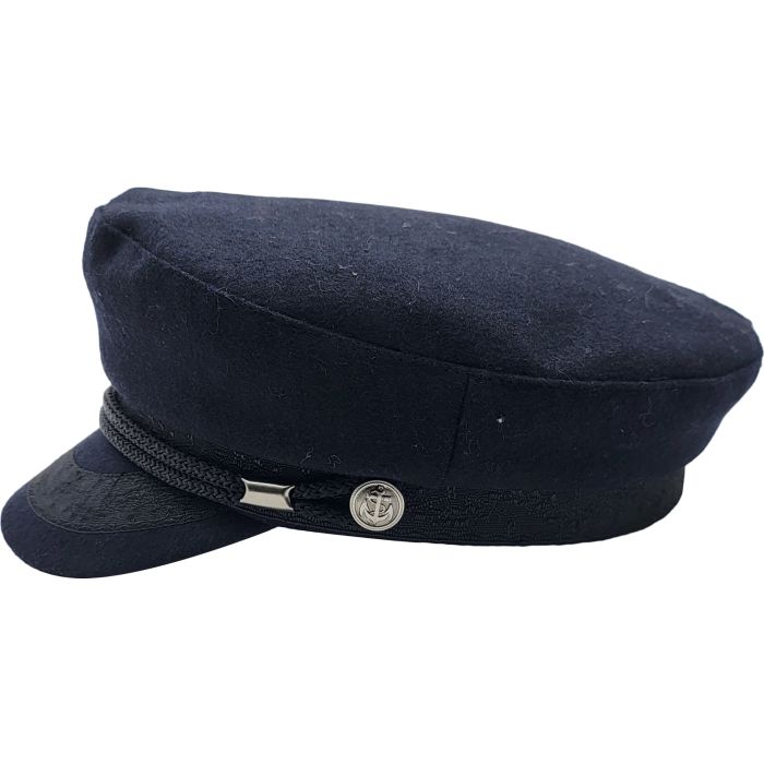 Major Wear Casual Captains Breton Cap black