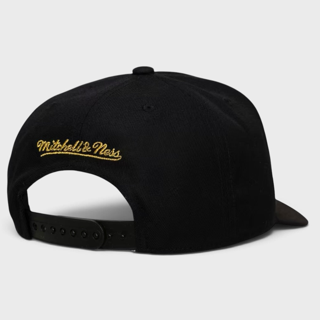 Mitchell &amp; Ness Pro Pinch C Bulls Snapback black/gold