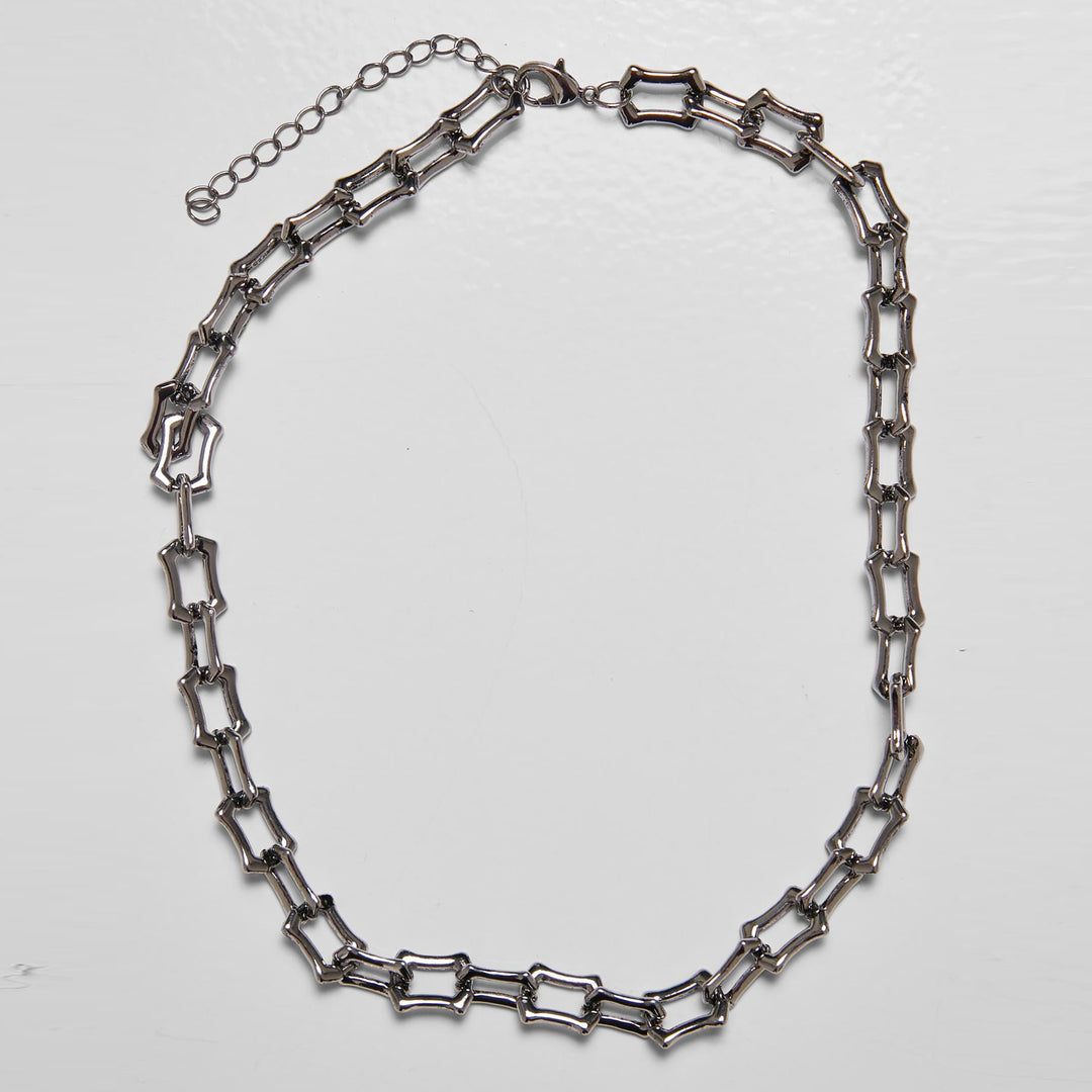 Urban Classics Chunky Chain Necklace antiquesilver - Shop-Tetuan