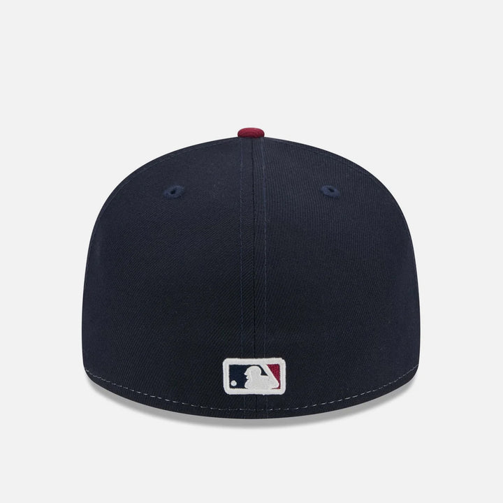 New Era MLB City Connect 59Fifty Low Profile C Guardians off white/burgundy/navy