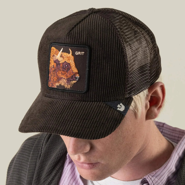 Goorin Bros. Corduroy Grit Trucker Ground