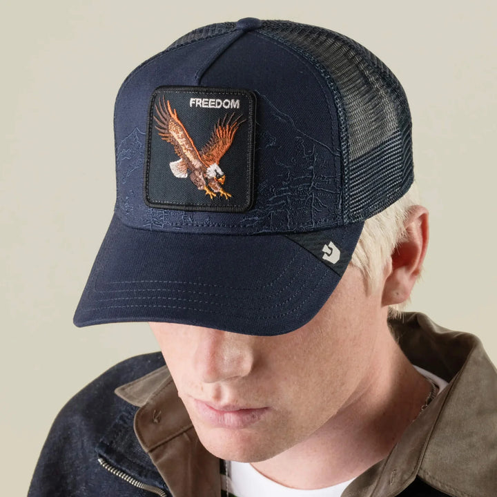Goorin Bros. Badlands Eagle Trucker edge