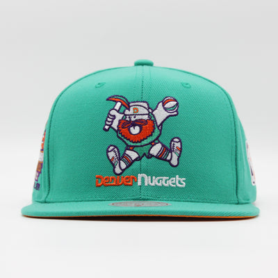 Mitchell & Ness NBA Desert Green Snapback HWC D Nuggets teal - Shop-Tetuan