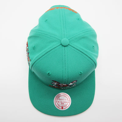 Mitchell & Ness NBA Desert Green Snapback HWC D Nuggets teal - Shop-Tetuan