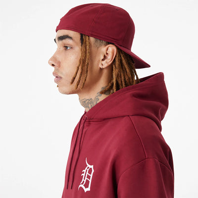 New Era League Essential Oversized hoody D Tigers dark red